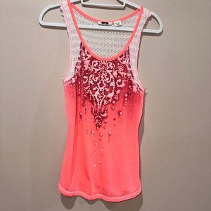 miss me coral top